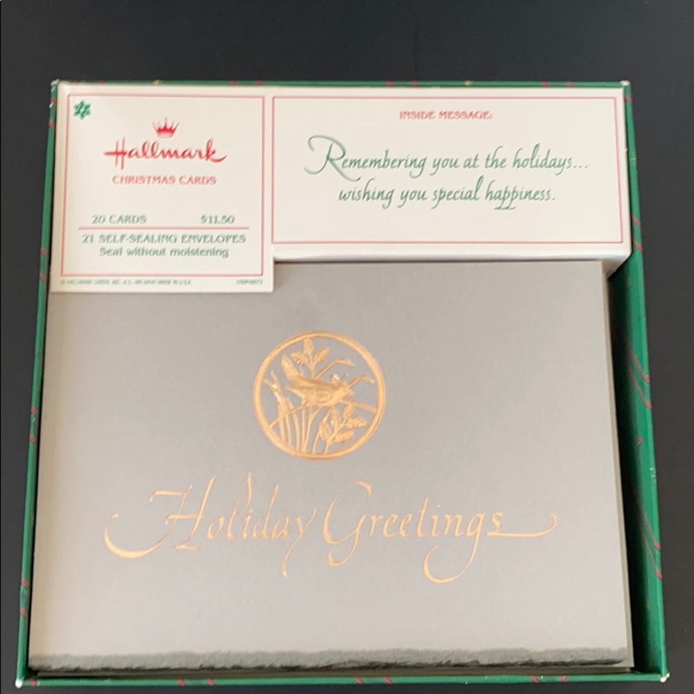 Vintage Hallmark Christmas Cards, Set of 20
